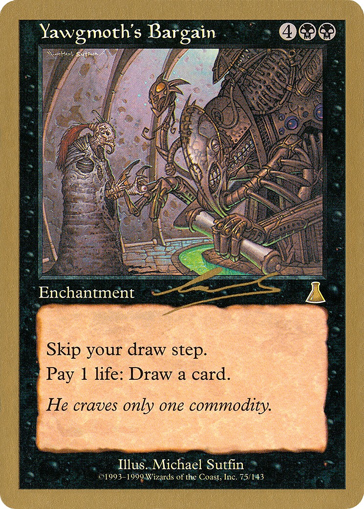 2000 Magic: The Gathering World Championship Decks 2000 Magic: The Gathering World Championship Decks #nl75 trading card