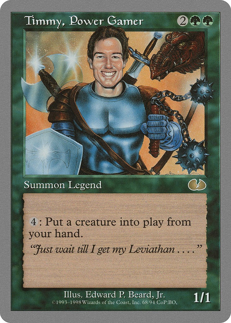 Timmy, Power Gamer - Image 1