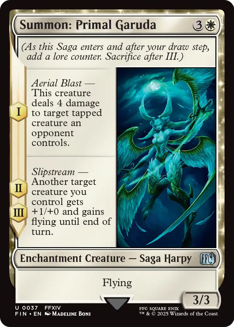 2025 Magic: The Gathering Final Fantasy 2025 Magic: The Gathering Final Fantasy #37 trading card