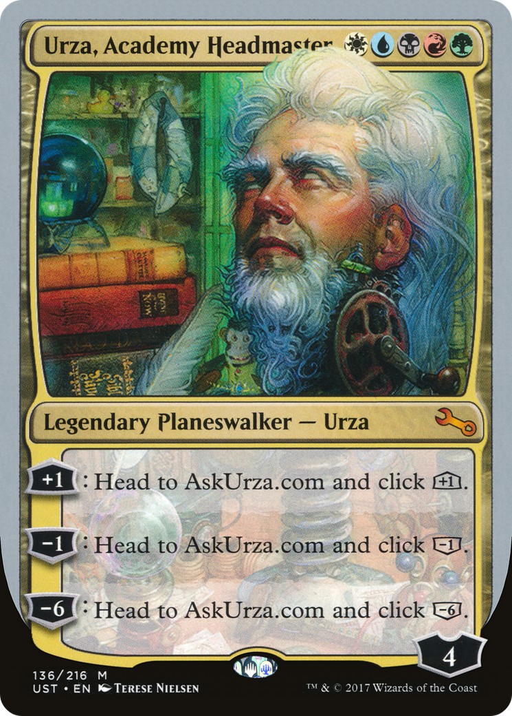 2017 Magic: The Gathering Unstable 2017 Magic: The Gathering Unstable #136 trading card