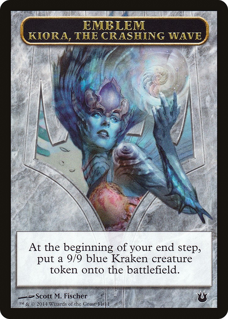 Kiora, the Crashing Wave Emblem - Image 1