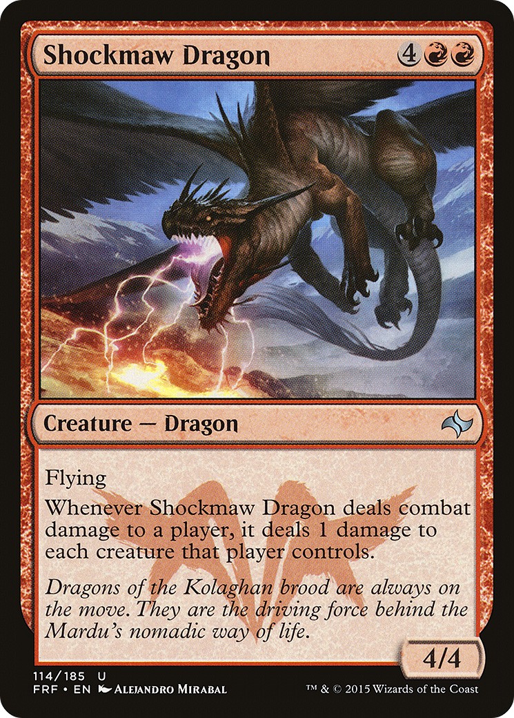 2015 Magic: The Gathering Fate Reforged 2015 Magic: The Gathering Fate Reforged #114 trading card