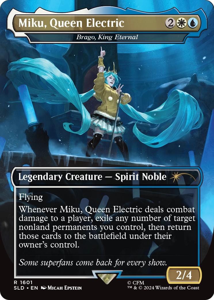 2025 Magic: The Gathering Secret Lair Drop 2025 Magic: The Gathering Secret Lair Drop #1601 trading card