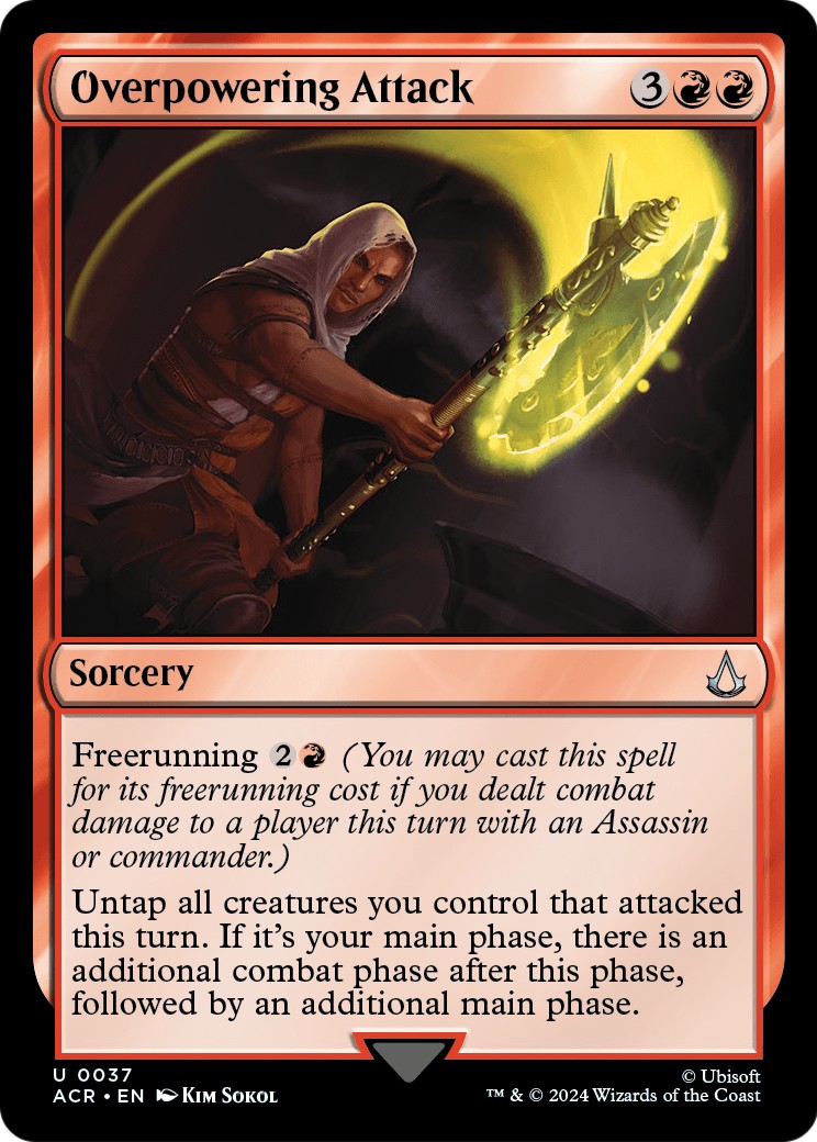 2024 Magic: The Gathering Assassin's Creed 2024 Magic: The Gathering Assassin's Creed #37 trading card
