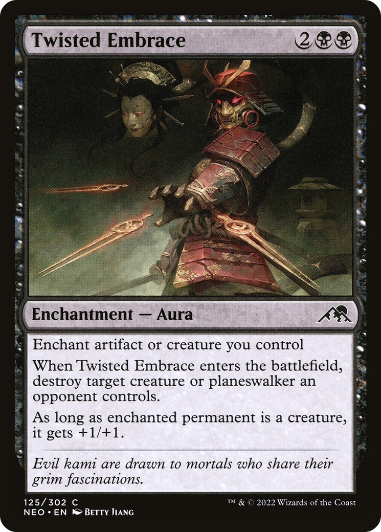 2022 Magic: The Gathering Kamigawa: Neon Dynasty 2022 Magic: The Gathering Kamigawa: Neon Dynasty #125 trading card