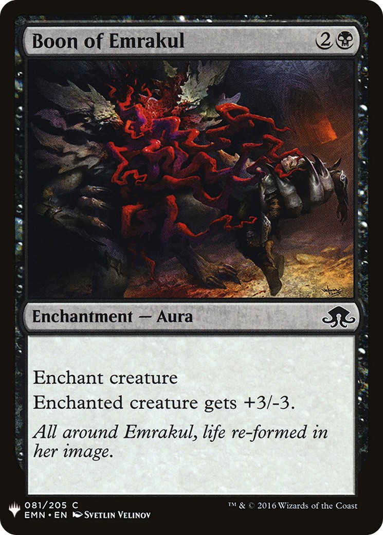 2019 Magic: The Gathering The List 2019 Magic: The Gathering The List #EMN-81 trading card