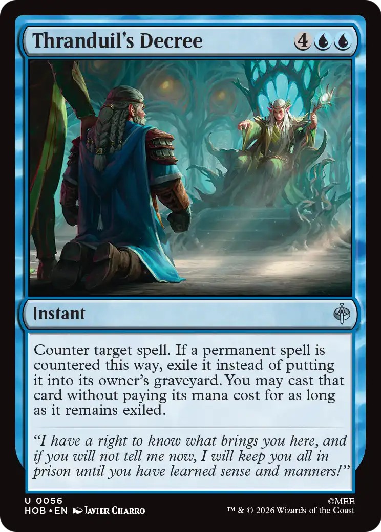 2026 Magic: The Gathering The Hobbit 2026 Magic: The Gathering The Hobbit #56 trading card