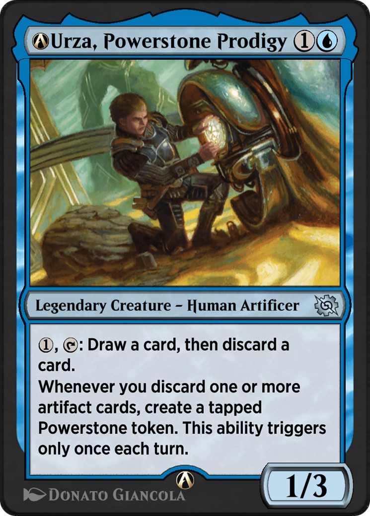 2024 Magic: The Gathering The Brothers' War A-Urza, Powerstone Prodigy #A-69 trading card