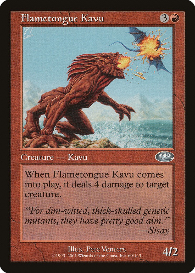 Flametongue Kavu - Image 1