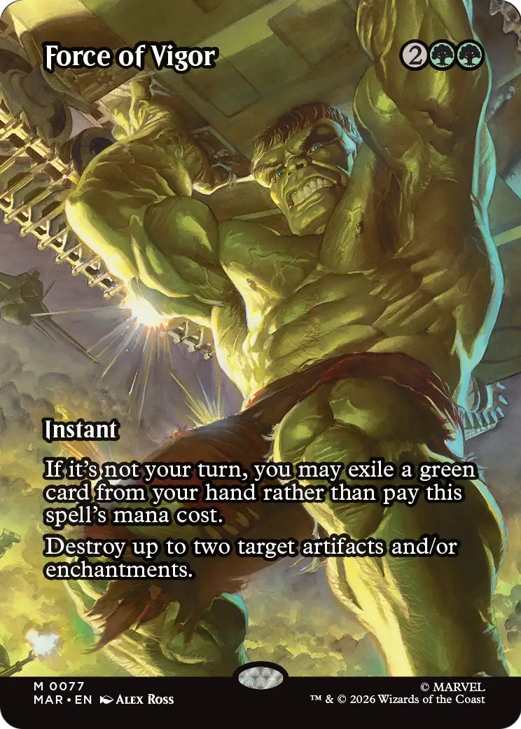 2026 Magic: The Gathering Marvel Universe 2026 Magic: The Gathering Marvel Universe #77 trading card