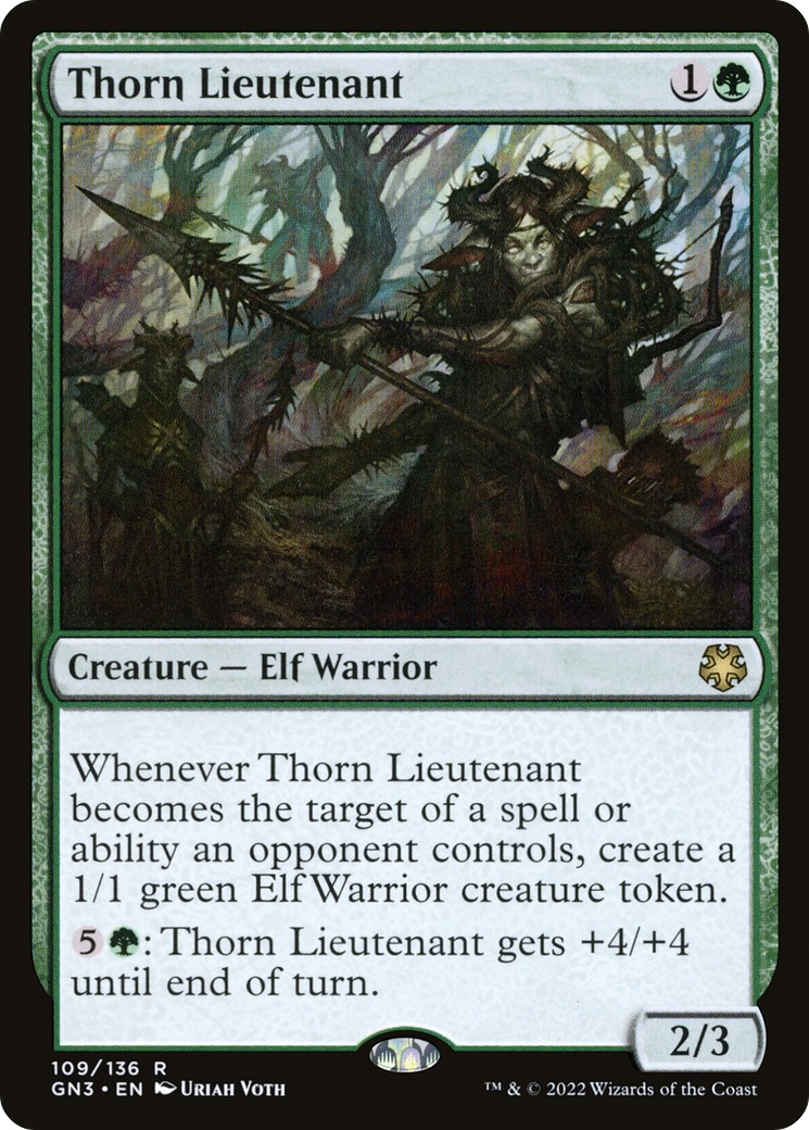 2022 Magic: The Gathering Game Night: Free-for-All 2022 Magic: The Gathering Game Night: Free-for-All #109 trading card