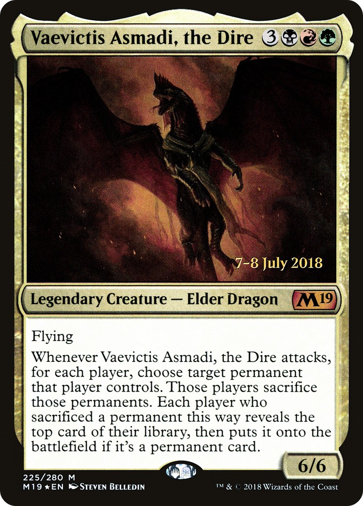 2018 Magic: The Gathering Core Set 2019 Promos 2018 Magic: The Gathering Core Set 2019 Promos #225s trading card