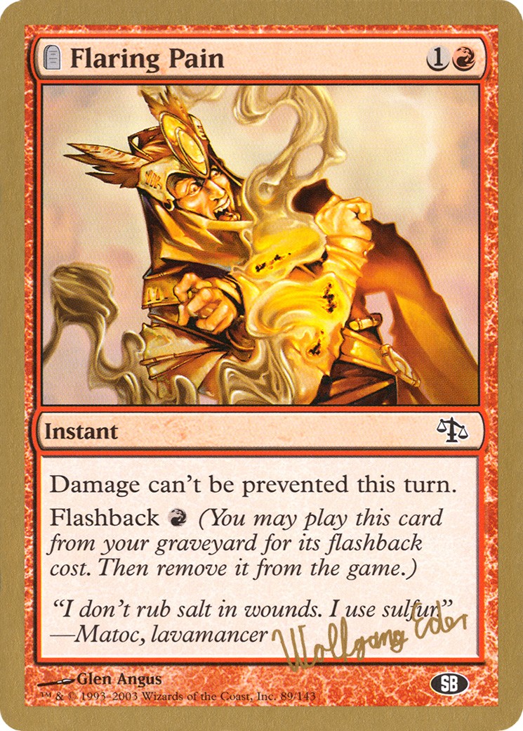 2003 Magic: The Gathering World Championship Decks 2003 Magic: The Gathering World Championship Decks #we89sb trading card
