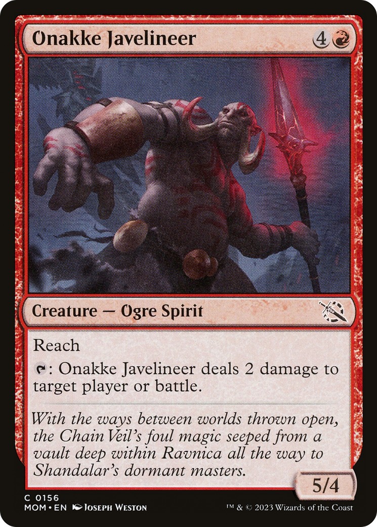 Onakke Javelineer - Image 1