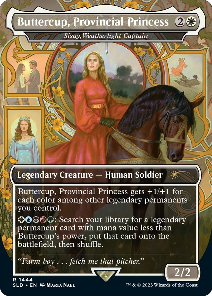 2023 Magic: The Gathering Secret Lair Drop 2023 Magic: The Gathering Secret Lair Drop #1444 trading card