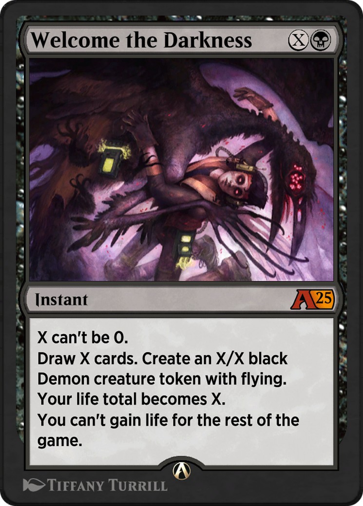2024 Magic: The Gathering Alchemy: Duskmourn Welcome the Darkness #11 trading card