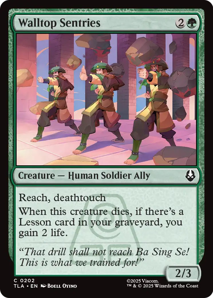 2025 Magic: The Gathering Avatar: The Last Airbender 2025 Magic: The Gathering Avatar: The Last Airbender #202 trading card