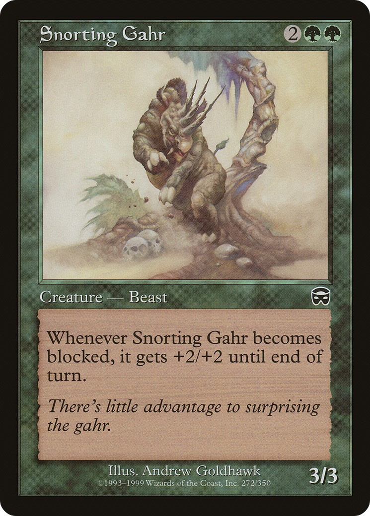 Snorting Gahr - Image 1
