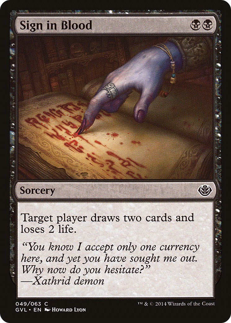 Sign in Blood - Image 1