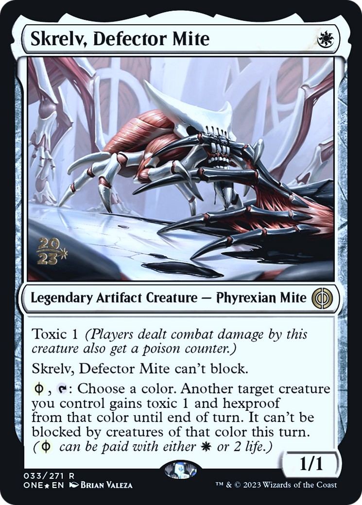 2023 Magic: The Gathering Phyrexia: All Will Be One Promos 2023 Magic: The Gathering Phyrexia: All Will Be One Promos #33s tr