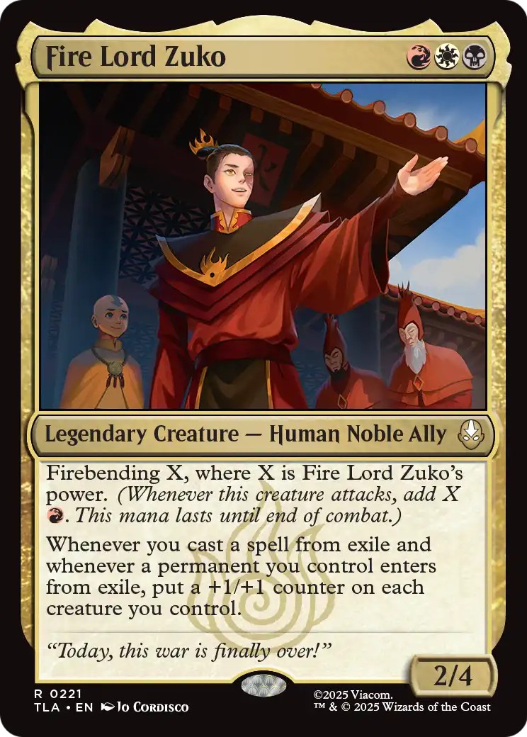 Fire Lord Zuko - Image 1