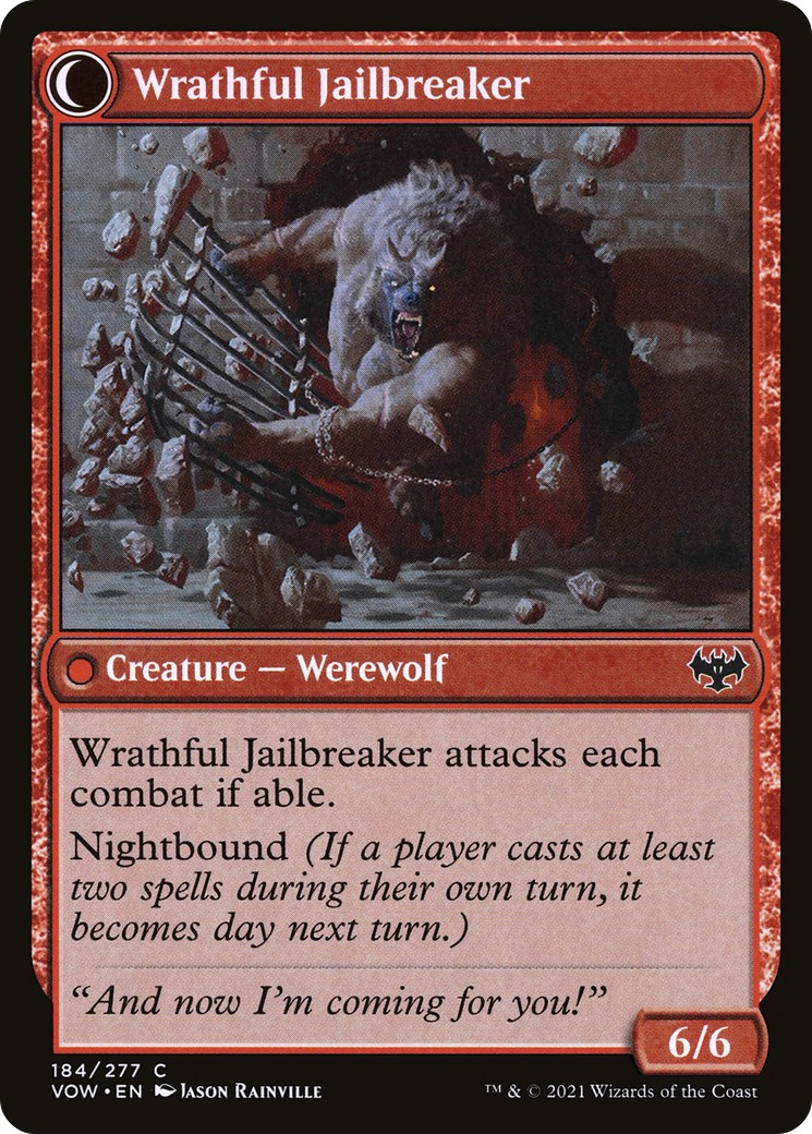 Weary Prisoner // Wrathful Jailbreaker thumbnail 2