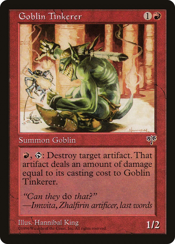 1996 Magic: The Gathering Mirage 1996 Magic: The Gathering Mirage #180 trading card
