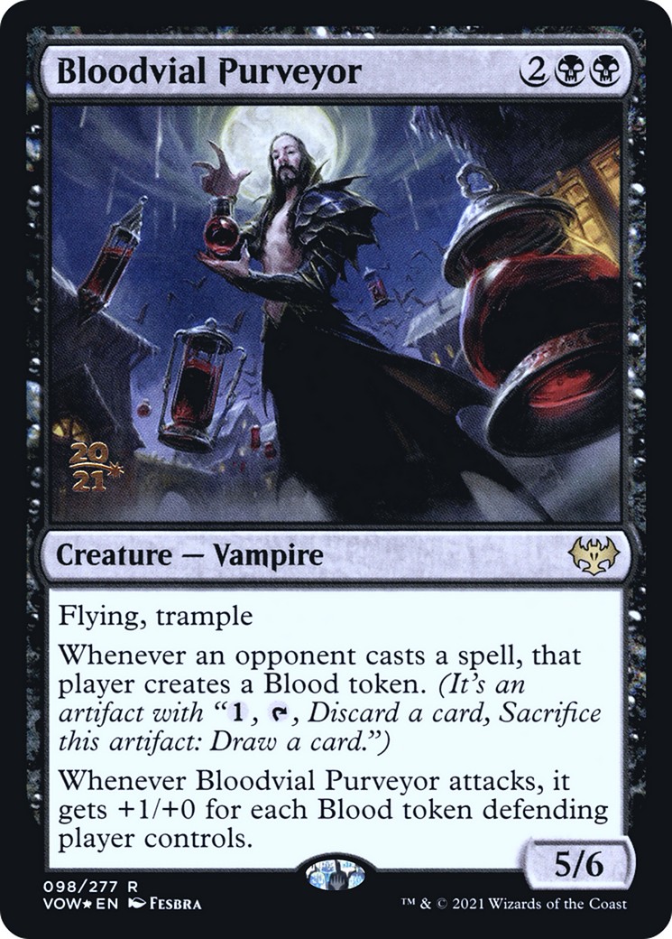 2021 Magic: The Gathering Innistrad: Crimson Vow Promos 2021 Magic: The Gathering Innistrad: Crimson Vow Promos #98s trading