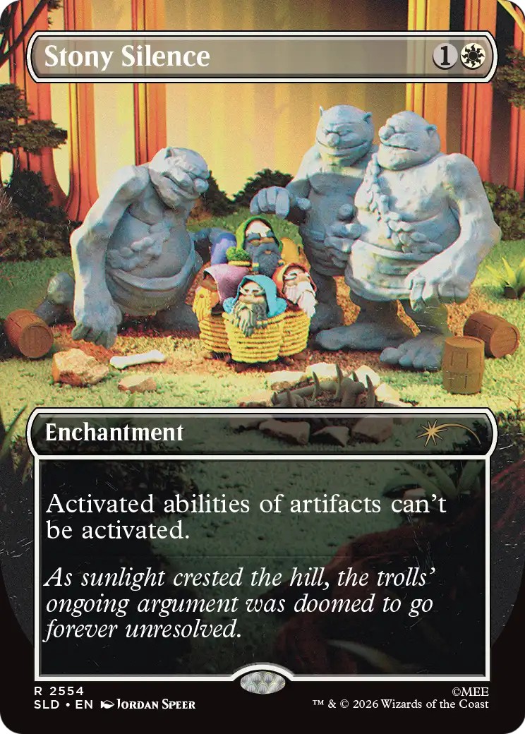 2026 Magic: The Gathering Secret Lair Drop 2026 Magic: The Gathering Secret Lair Drop #2554 trading card
