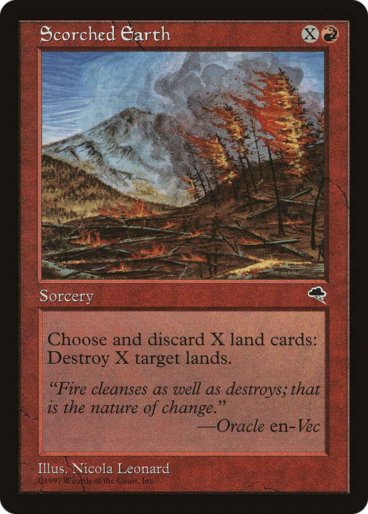 1997 Magic: The Gathering Tempest 1997 Magic: The Gathering Tempest #200 trading card