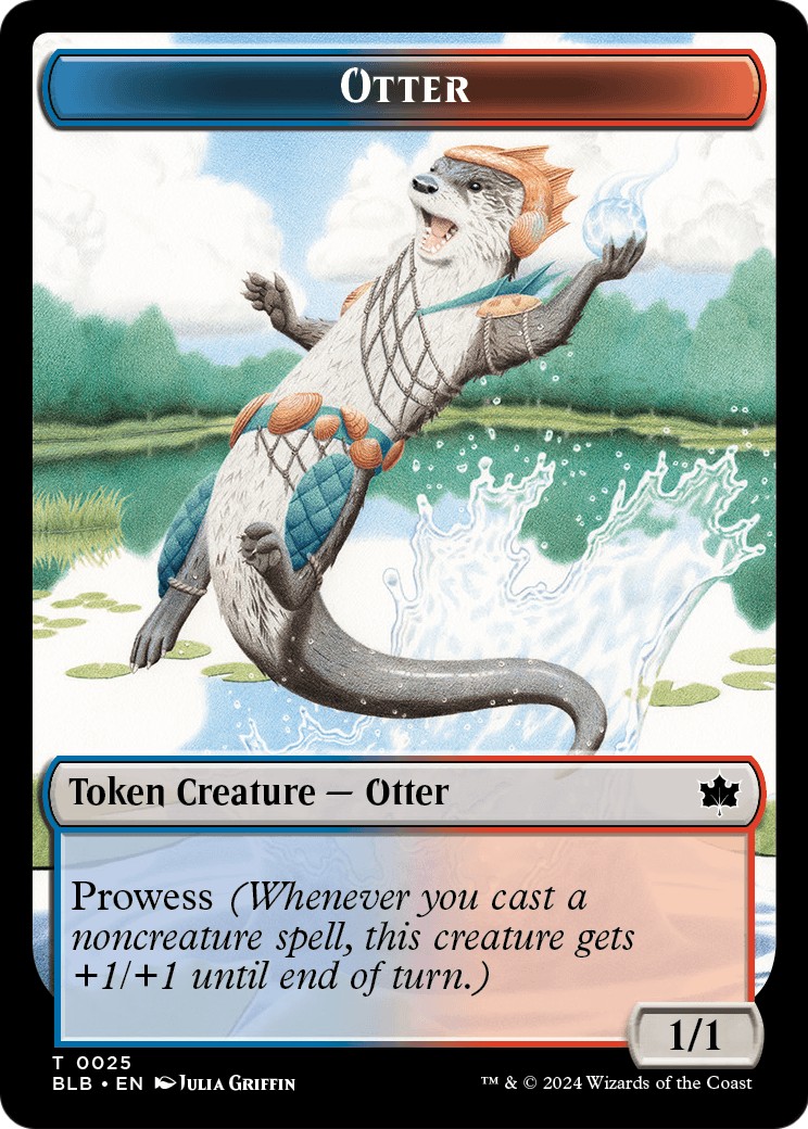 2024 Magic: The Gathering Bloomburrow Tokens 2024 Magic: The Gathering Bloomburrow Tokens #25 trading card