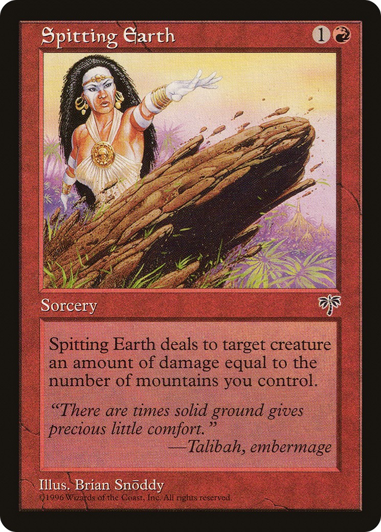 1996 Magic: The Gathering Mirage 1996 Magic: The Gathering Mirage #193 trading card