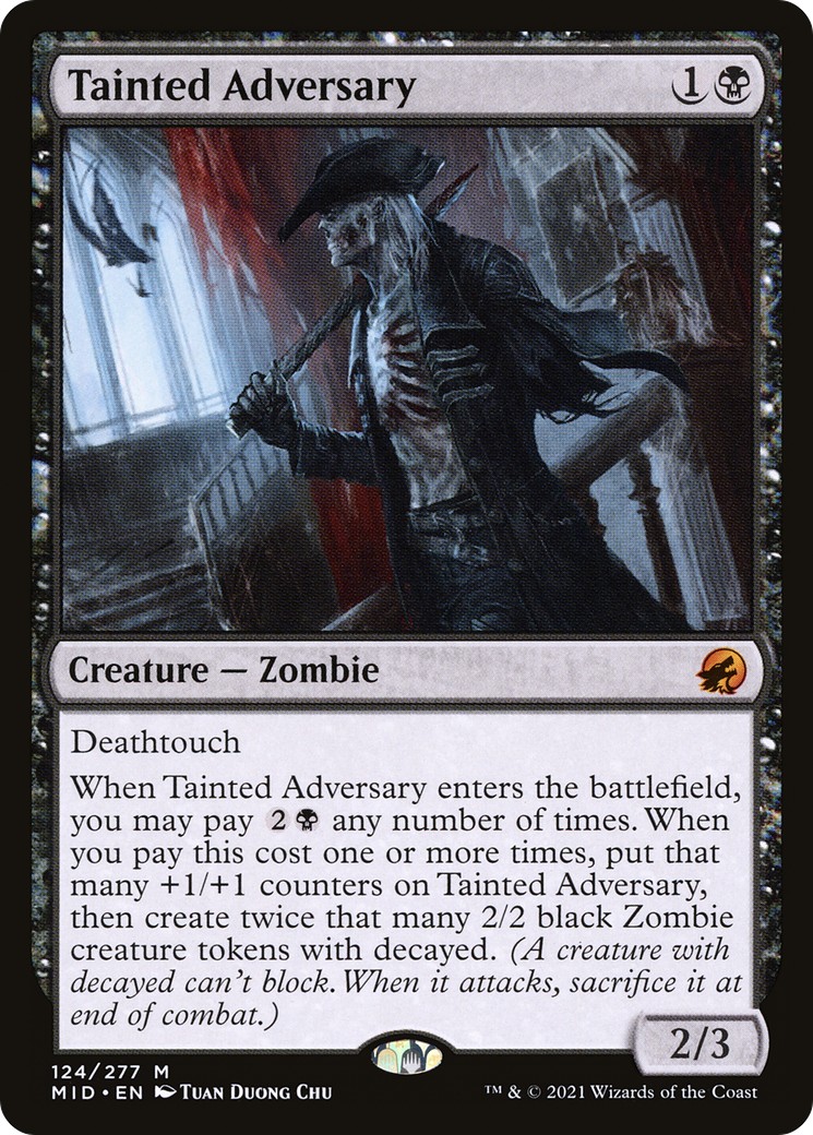 2021 Magic: The Gathering Innistrad: Midnight Hunt 2021 Magic: The Gathering Innistrad: Midnight Hunt #124 trading card