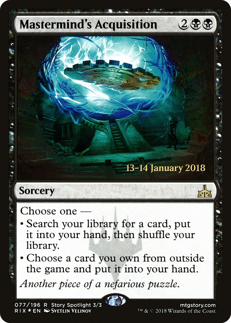 2018 Magic: The Gathering Rivals of Ixalan Promos 2018 Magic: The Gathering Rivals of Ixalan Promos #77s trading card