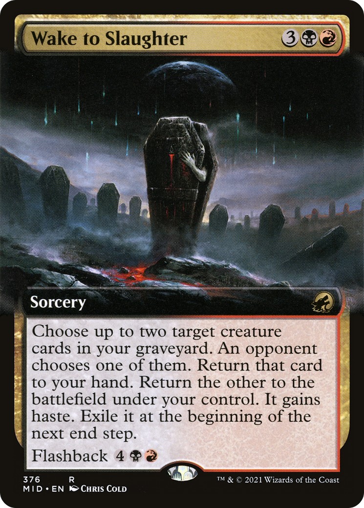 2021 Magic: The Gathering Innistrad: Midnight Hunt 2021 Magic: The Gathering Innistrad: Midnight Hunt #376 trading card