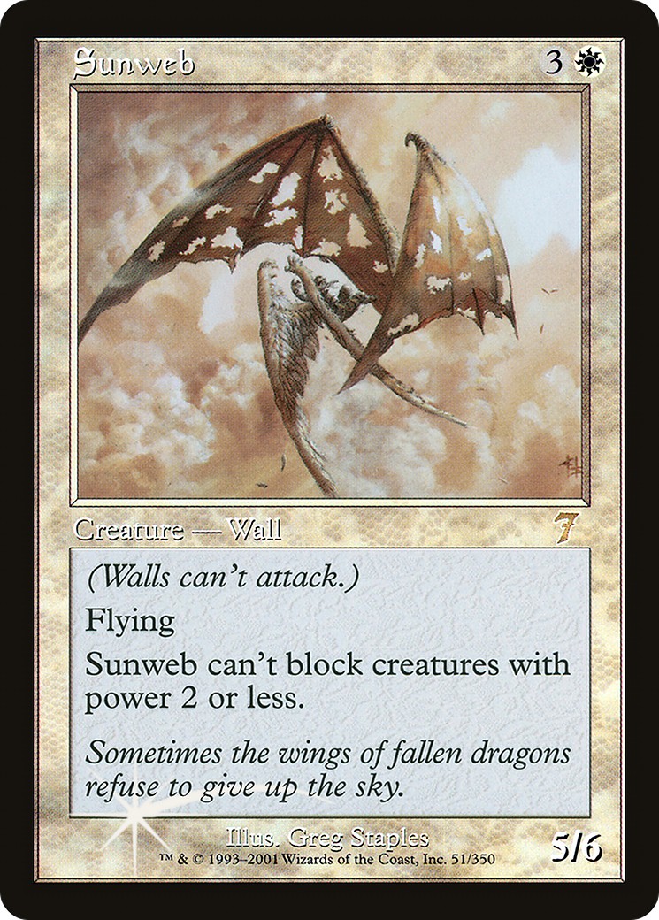 2001 Magic: The Gathering Seventh Edition 2001 Magic: The Gathering Seventh Edition #51★ trading card