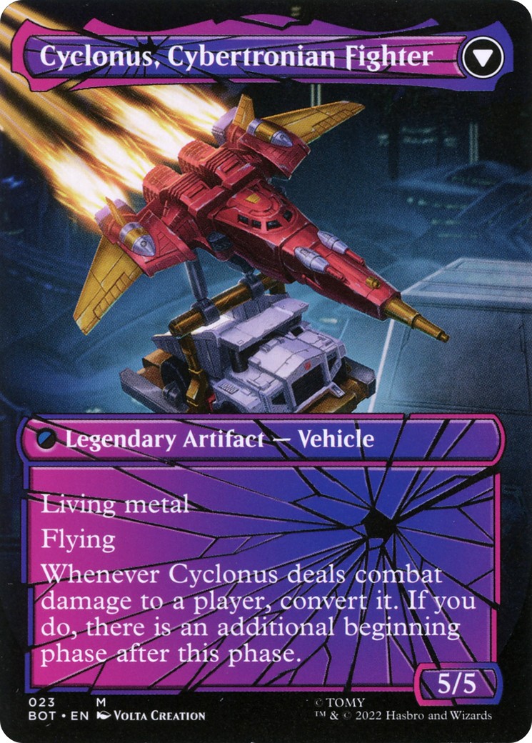 Cyclonus, the Saboteur // Cyclonus, Cybertronian Fighter thumbnail 2