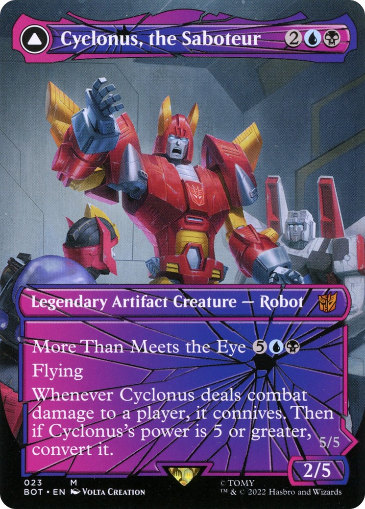 Cyclonus, the Saboteur // Cyclonus, Cybertronian Fighter - Image 1