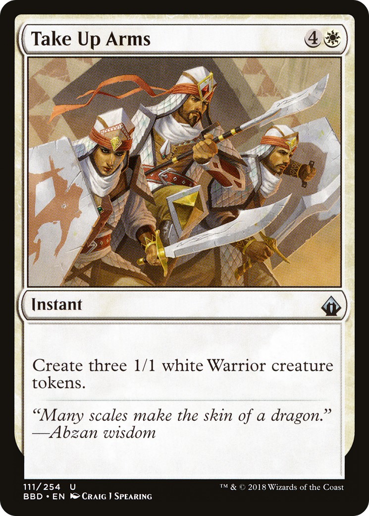 2018 Magic: The Gathering Battlebond 2018 Magic: The Gathering Battlebond #111 trading card
