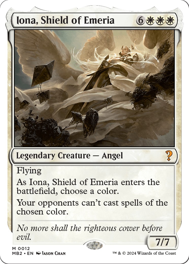 2024 Magic: The Gathering Mystery Booster 2 2024 Magic: The Gathering Mystery Booster 2 #12 trading card