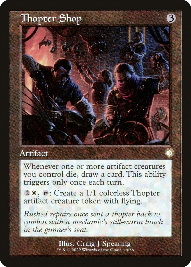 2022 Magic: The Gathering The Brothers' War 2022 Magic: The Gathering The Brothers' War #19 trading card