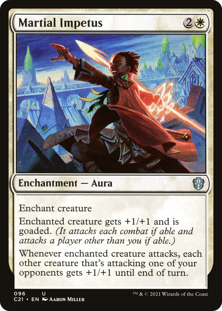 2021 Magic: The Gathering Commander 2021 Magic: The Gathering Commander #96 trading card