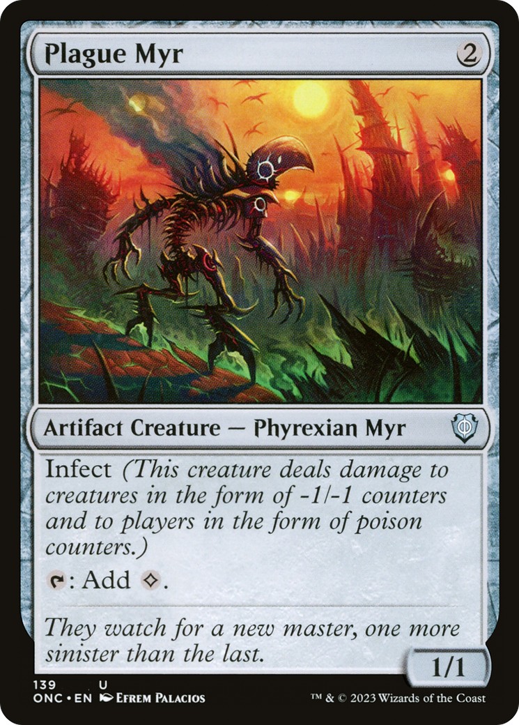 2023 Magic: The Gathering Phyrexia: All Will Be One 2023 Magic: The Gathering Phyrexia: All Will Be One #139 trading card