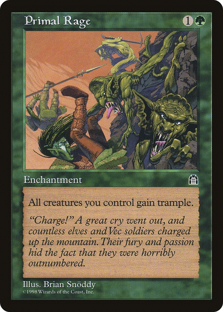 1998 Magic: The Gathering Stronghold 1998 Magic: The Gathering Stronghold #112 trading card