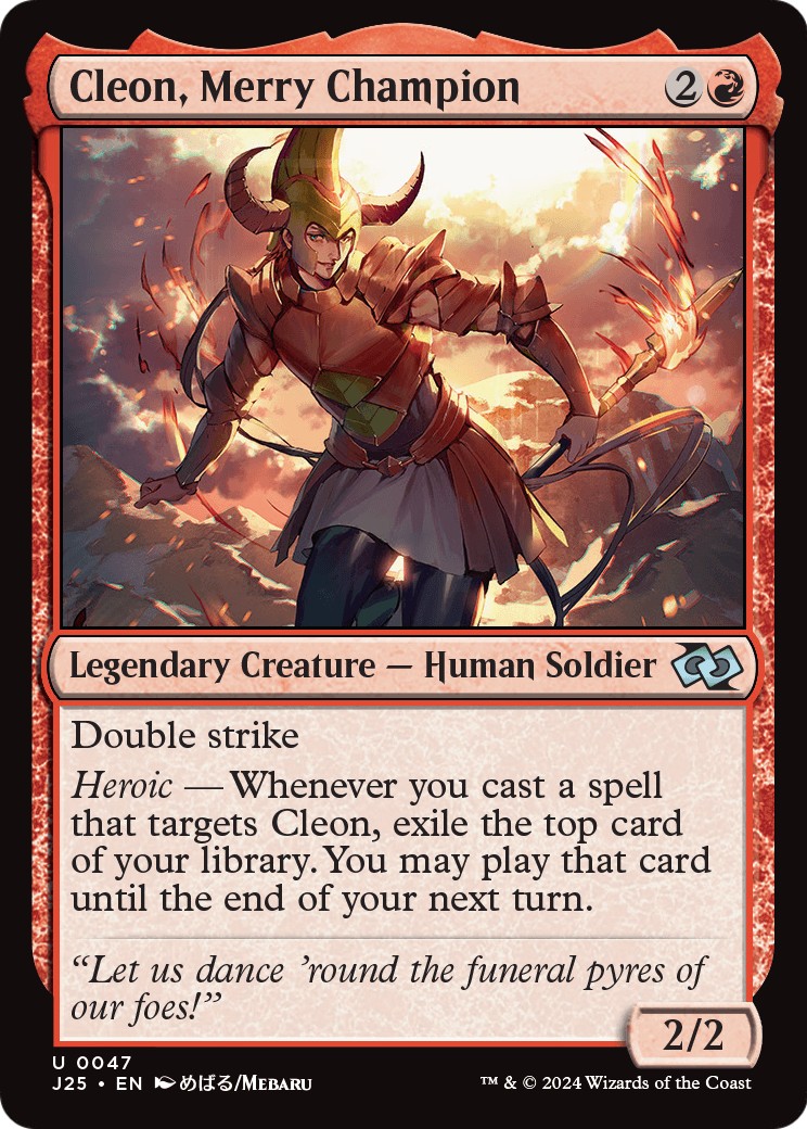 Cleon, Merry Champion - Image 1