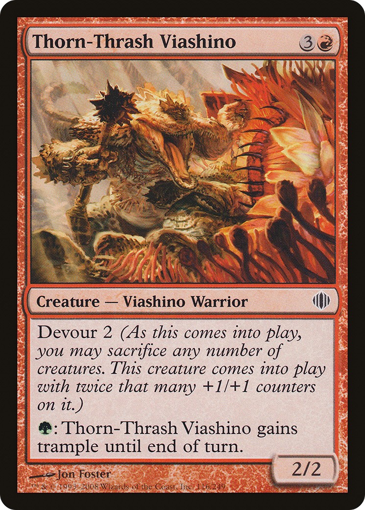 2008 Magic: The Gathering Shards of Alara 2008 Magic: The Gathering Shards of Alara #116 trading card