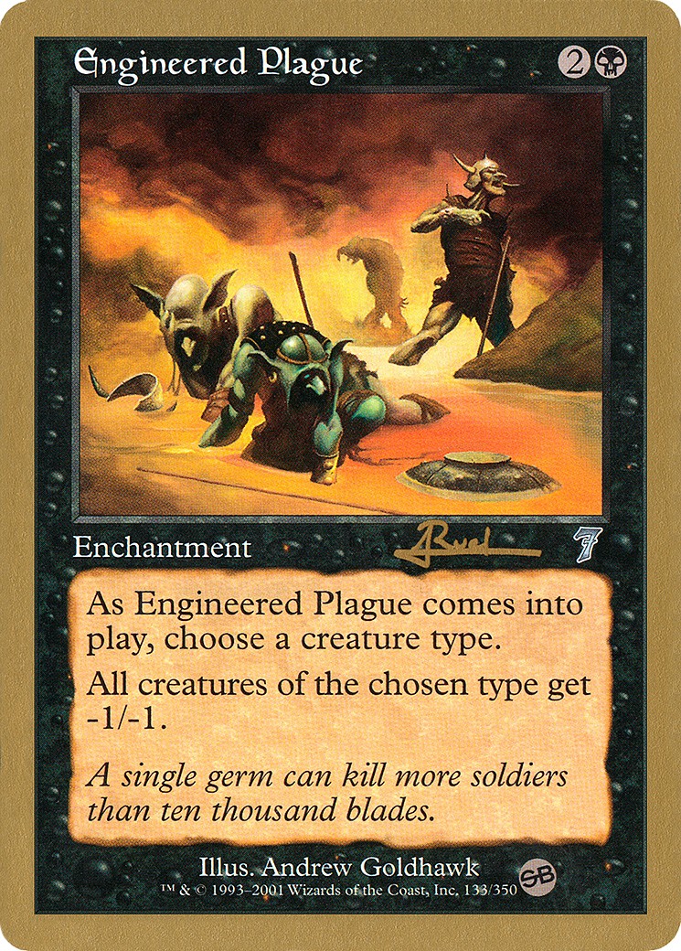 2001 Magic: The Gathering World Championship Decks 2001 Magic: The Gathering World Championship Decks #ar133sb trading card