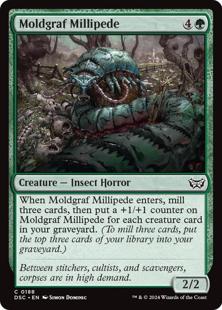 2024 Magic: The Gathering Duskmourn: House of Horror 2024 Magic: The Gathering Duskmourn: House of Horror #188 trading card