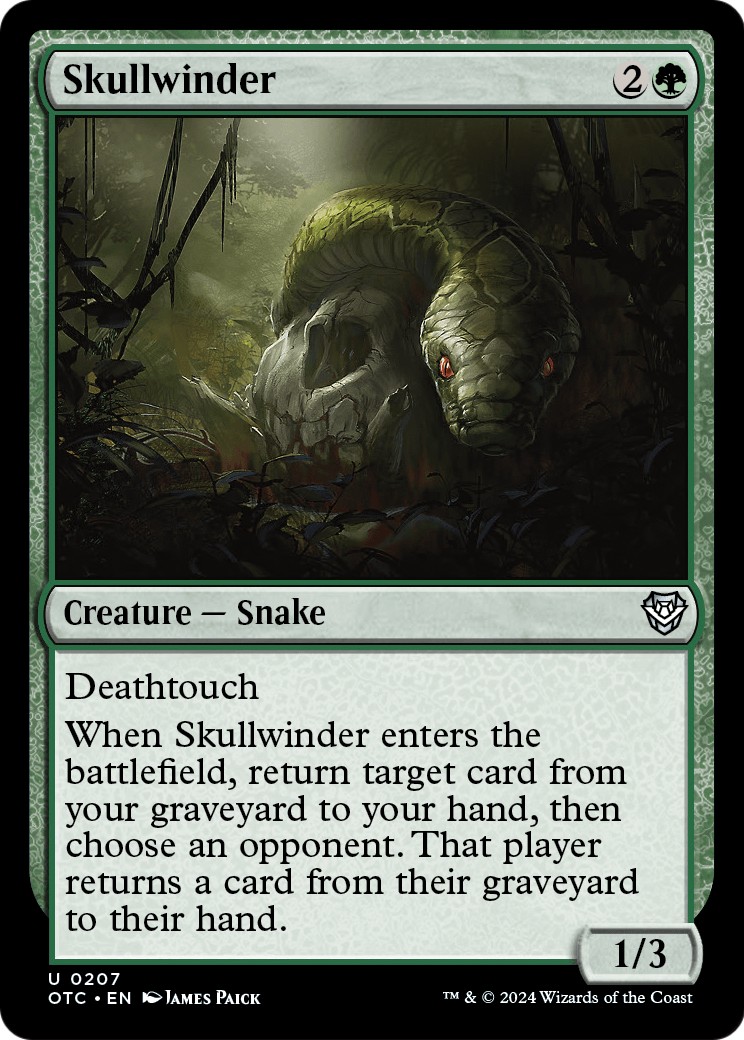 2024 Magic: The Gathering Outlaws of Thunder Junction 2024 Magic: The Gathering Outlaws of Thunder Junction #207 trading card