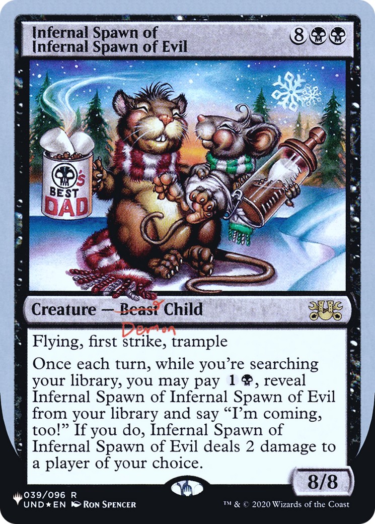 2022 Magic: The Gathering The List (Unfinity Foil Edition) 2022 Magic: The Gathering The List (Unfinity Foil Edition) #20 tra